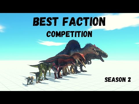 CARNIVORE DINOSAURS Vs Every Faction ARBS Animal Revolt Battle Simulator