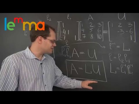 Linear Algebra 13e: The LU Decomposition