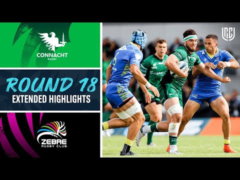 Connacht v Zebre Parma | Extended Highlights | Round 18 | URC 2021/22