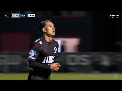 Miliano Jonathans vs AZ - Came on in the 79th minute, but suffered a dramatic comeback in the fin...