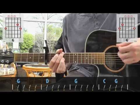 John Lennon - Oh Yoko guitar lesson for beginners