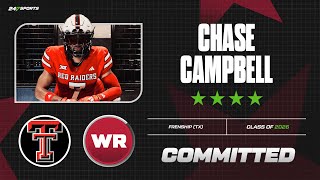 Download lagu WATCH: 4-star WR Chase Campbell Commits to the Texas Tech Red Raiders | Live Commitment mp3