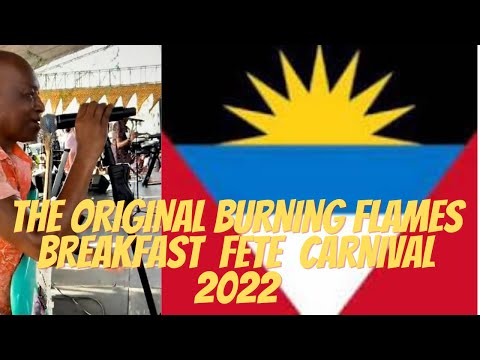 Burning Flames Live Breakfast Fete Antigua Carnival 2022 || This Jam was Epic, Simply Amazing.