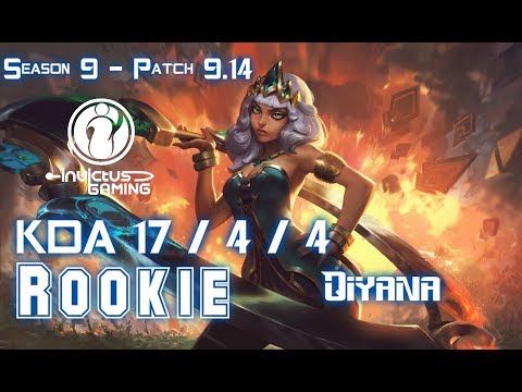 IG Rookie QIYANA vs ZOE Mid - Patch 9.14 KR Ranked