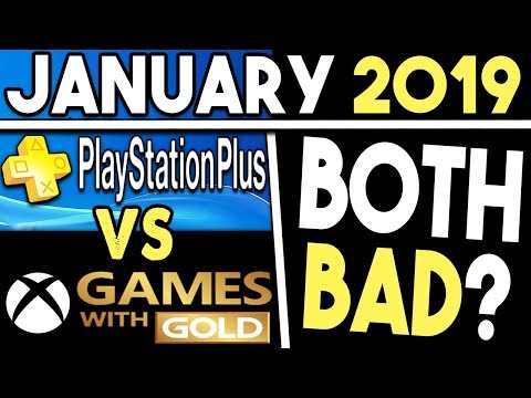 PS+ VS Xbox Games With Gold (January 2019 Free Games)