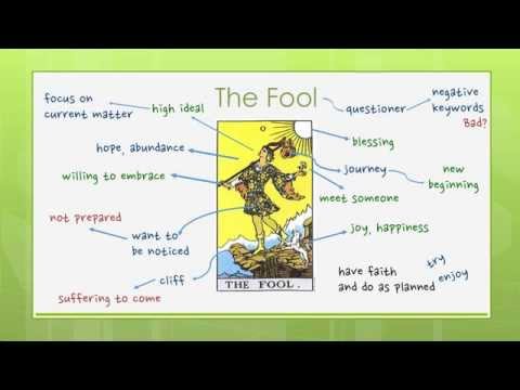 Reading Tarot Cards - Major 0: The Fool