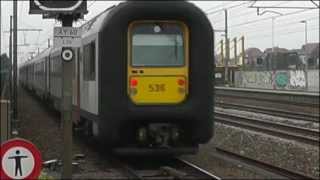 preview picture of video '565-)(- 536, MS96, WC bril, doorkomst/ pass station Ruisbroek, Belgium, 11 oct 2013'