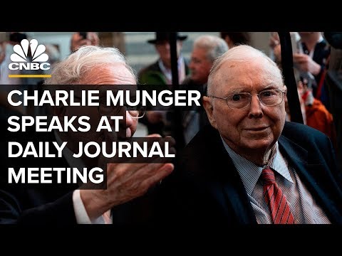 Charlie Munger Daily Journal Annual Meeting 2020 Full Video Full Charlie Munger Daily Journal Annual Meeting 2020 Full Video Full