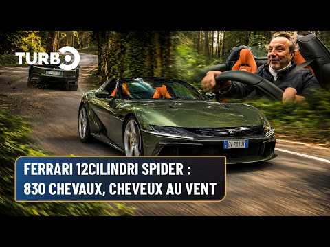 Thumbnail for On teste la Ferrari 12cilindri spider et ses 830 chevaux ! TURBO by Ferrari 12Cilindri