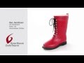 Ilse Jacobsen 3 4 Rubberboot Regenstiefel Red