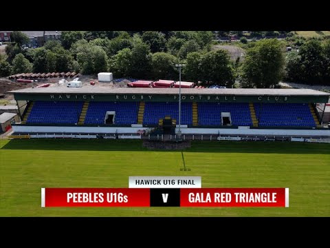 RUGBY: HAWICK YOUTH UNDER 16s SEVENS - THE 2021 FINAL: PEEBLES U16 v GALA RED TRIANGLE - 15.8.21