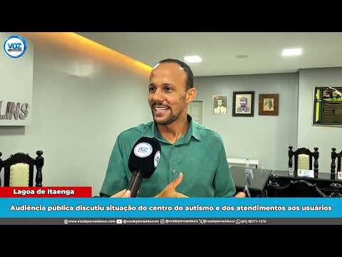 Presidente da câmara Irmão Ziel sobre audiência pública com mães atípicas em Lagoa de Itaenga