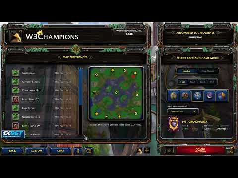 Happy's stream 5th October 2022 Battle.net - w3champions Часть 1