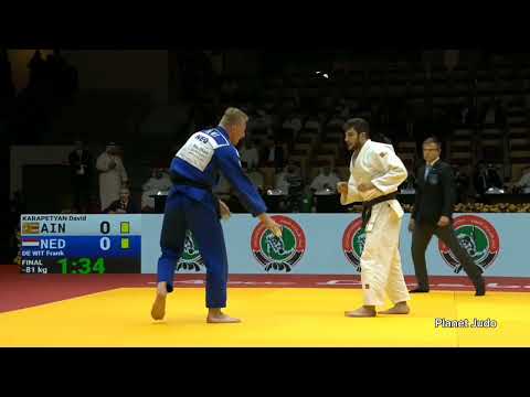 David KARAPETYAN 🇷🇺 🆚️ Frank DE WIT 🇳🇱 | финал /-81кг | Большой Шлем Абу-Даби 2023