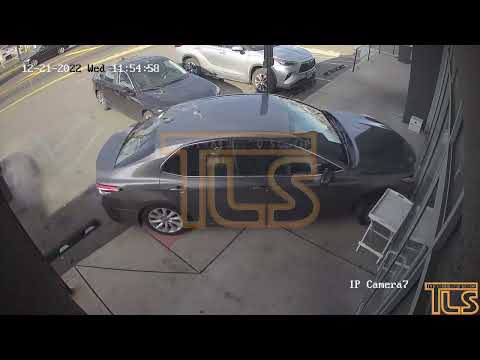 Surveillance video captures moment vehicle crashes through Lakewood storefront - TLS Exclusive