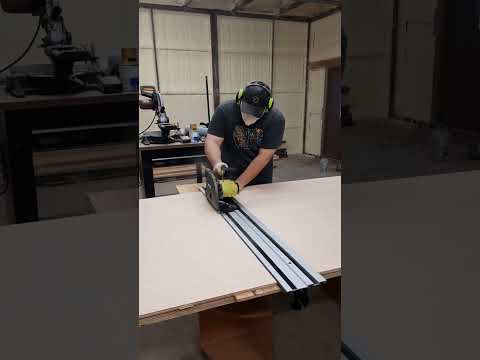 Had to Reach For It! #woodworking #diy #crosscut #tracksaw