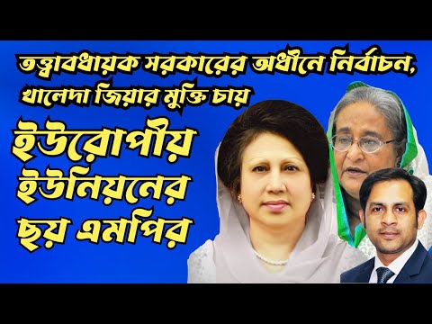 তত্ত্বাবধায়ক সরকারের অধীনে নির্বাচন চায় ইউরোপীয় ইউনিয়নের ছয় এমপির#Nazmul_Hasan #New_York_Voice