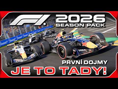 F1 26 Je Tady! Velk&aacute; Změna Chov&aacute;n&iacute; Vozů! Z&aacute;bavn&eacute;, ale Těž&scaron;&iacute;? PRVN&Iacute; DOJMY - F1 2026 Season Pack CZ