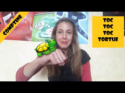 Comptine à gestes Toc Toc Toc Tortue EveildesLoulous Eveil musical Bébé  Enfant