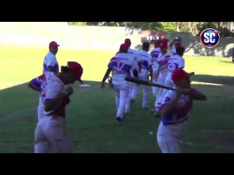 Campeonato Departamental de Béisbol de Chontales Juigalpa vs  Comalapa