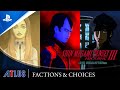 Shin Megami Tensei III Nocturne HD Remaster – Faction & Choices Trailer | PS4