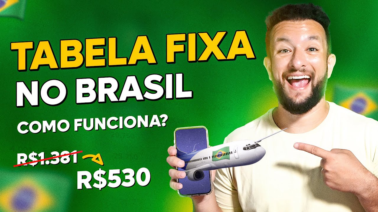 PASSAGEM NACIONAL MAIS BARATA: ECONOMIZE MUITO COM A TABELA FIXA!