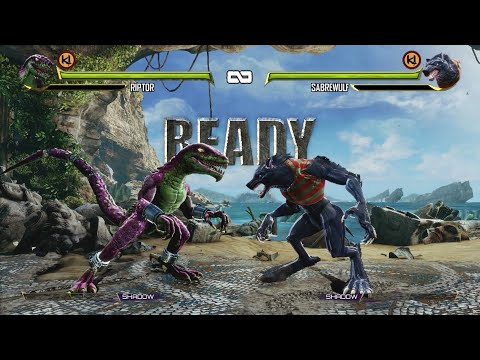 Killer Instinct - Riptor Vs Sabrewulf
