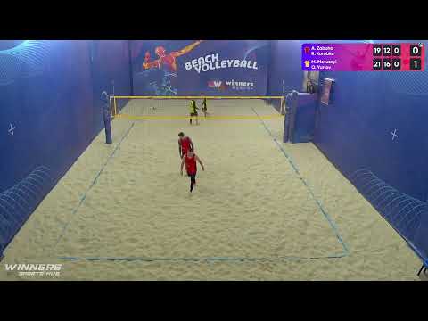 21:00 A. Zabuha / R. Korobko - M. Motuznyi / O. Yurtov 30.11.2022 | Winners Beach Volleyball