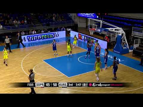 2017.10.25. Sopron Basket - Dinamo Kurszk Highlights