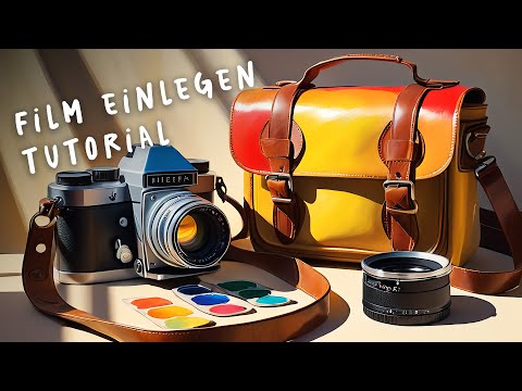 Analogkamera 35 mm Film richtig einlegen (Tutorial)