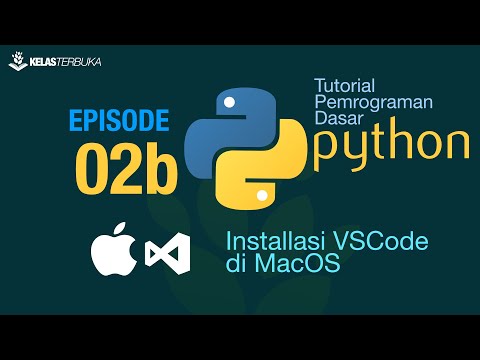 Belajar Python Dasar 02b Installasi Python dan VS Code di MacOS