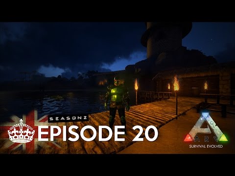 ARK: Survival Evolved | S02E20 - Water Pen Build (with Structures Plus mod) & Taming an Ichthy