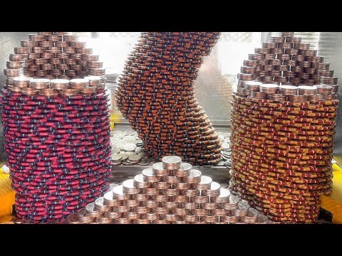 $50,000,000.00 Buy-In 1 Quarter Challenge High Stakes Action at a High-Limit Coin Pusher Machine!