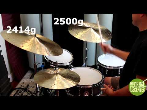 Zildjian K Constantinople 22" Medium Thin Rides High (2414 & 2500g)