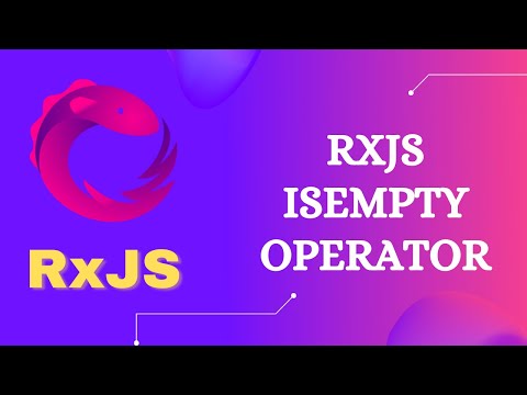 87. RxJS IsEmpty operator. Learn RxJS Conditional and Boolean IsEmpty Operator - RxJS.