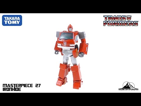 TakaraTomy Transformers MP-27 Masterpiece Ironhide Video Review