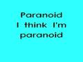 I Think I'm Paranoid - GARBAGE (Lyrics) 