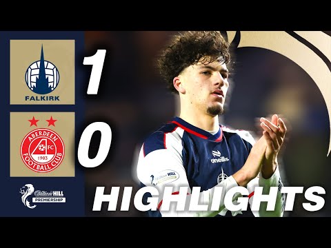 Falkirk 1-0 Aberdeen | HIGHLIGHTS | William Hill Premiership