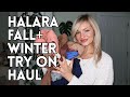 Halara Fall Winter Try On Haul Sizing Colors Workout Sets Sweaters