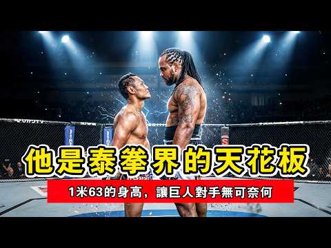 敢在擂台嘲諷泰拳祖師爺？1.63米善猜專打肌肉巨獸，用極致的降維打擊把對手當猴耍！善猜｜Saenchai