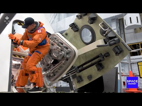 Inside NASA’s Orion Capsule — Where Astronauts Train for the Moon & Mars