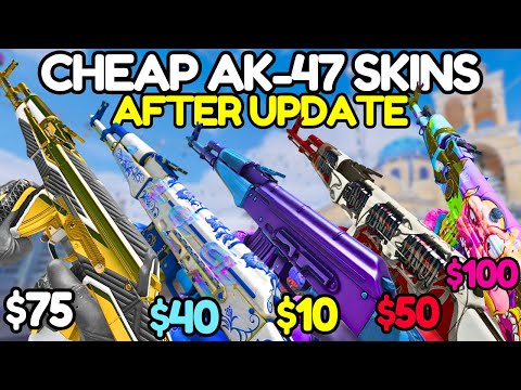 BEST BUDGET AK-47 Skins After CS2's Trade-Up UPDATE (Under $100, $50, $20 & $10)