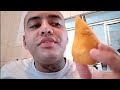 ASMR COMENDO COXINHA E ESFIHA