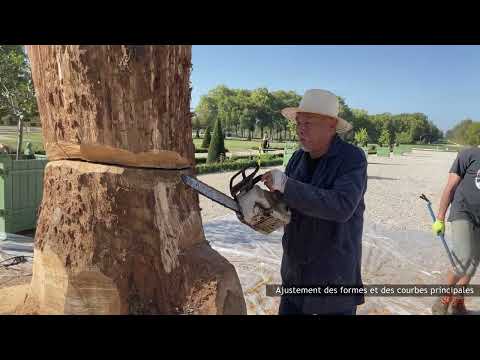 Wang Keping  : Création in situ au Château de Chambord