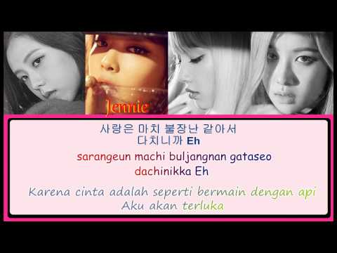 [INDO Subs] BLACKPINK - Playing With Fire Lyrics (불장난) Han|Rom|Indo Color Coded