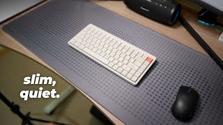 I switched to the quietest low-profile keyboard for 30 days - NuPhy Node 75!