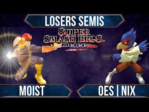 Unpunishable 3 - Moist Captain (Falcon) vs OeS|NIX (Falco) - Melee Losers Semis