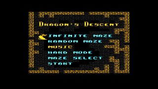 ATARI 7800 += DRAGON´S DESCENT