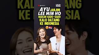 Download lagu AYU JANJIIN LEE MIN HO MAKAN GADO GADO DI INDONESIA 😍🇲🇨 #ayutingting #leeminho #ahnhyoseop mp3