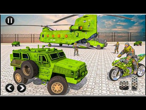 US Army vehicle Transporter Truck Military Game Part#1 - Gameplay (Android , IOS)